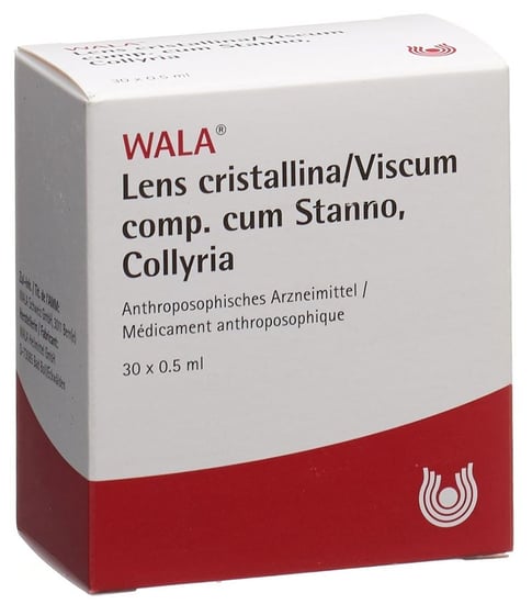 WALA Lens Cristallina Viscum Comp Cum Stanno Gtt Opht Monodos 0 5 Ml