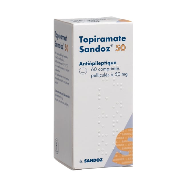 TOPIRAMATE Sandoz Filmtabl 50 Mg Ds 60 Stk Online Bestellen