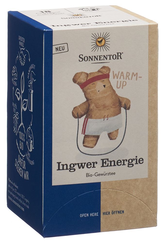 SONNENTOR Ingwer Energie Tee Tees BIO Btl 18 Stk Online Bestellen