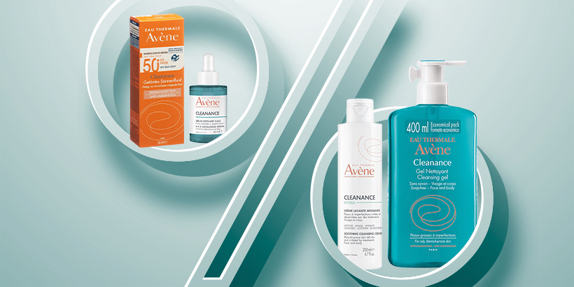 Wochen-Hit – 30% auf Avène Cleanance