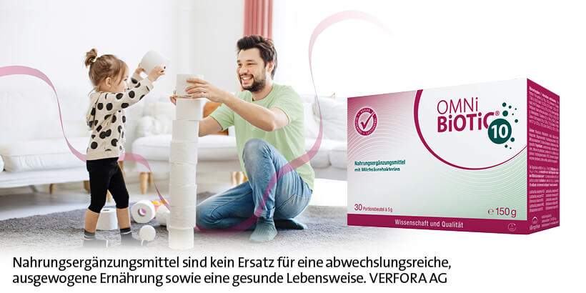 Unruhe im Bauch? OMNi-BiOTiC 10 