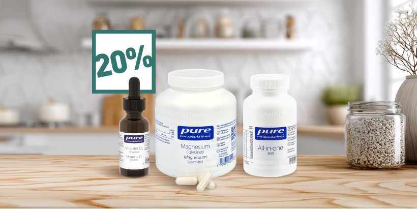 20% sui supplementi alimentari Pure | Farmacia Amavita