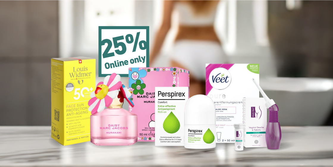 25 % Rabatt auf Sommer-Essentials | Amavita Onlineshop