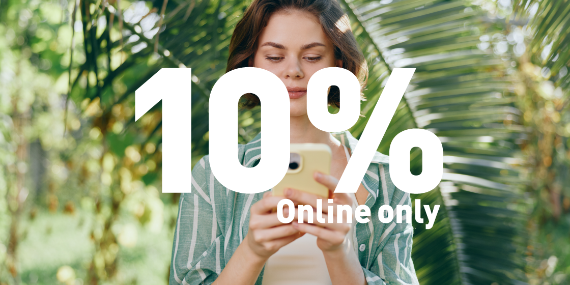 Online-Hit: 10% auf alles