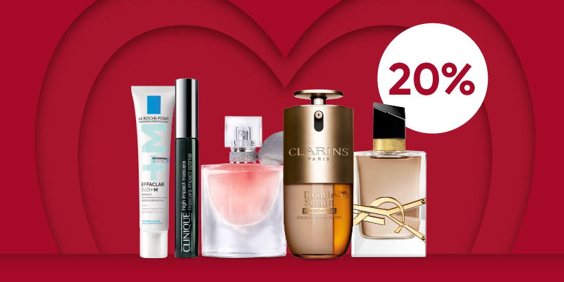 Valentinstag bei Amavita | 20% auf Beauty & Düfte