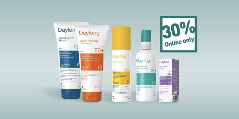 Exklusiv online: 30% auf Daylong