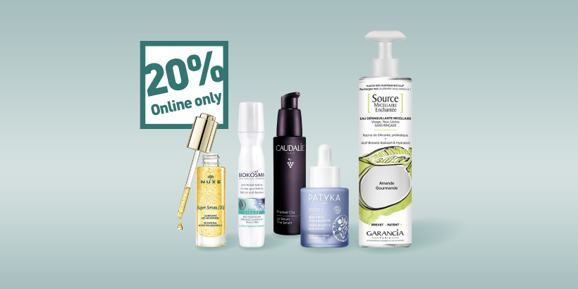 Hit de la semaine: 20% sur les cosmétiques naturels