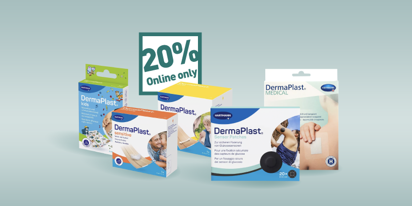 Wochen-Hit: 20% auf Dermaplast Active Line