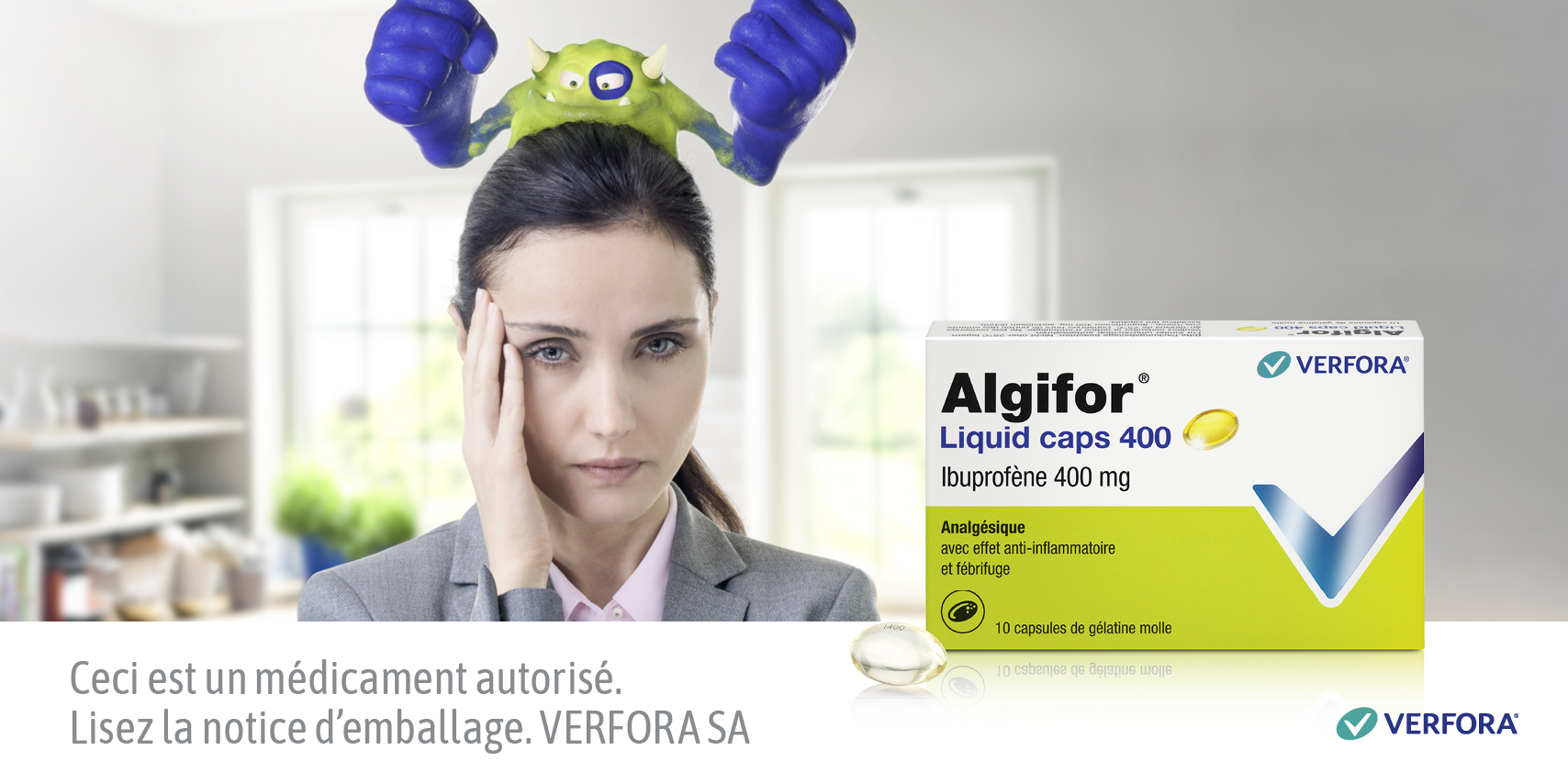 Algifor® Liquid caps 400 | Pharmacie Amavita