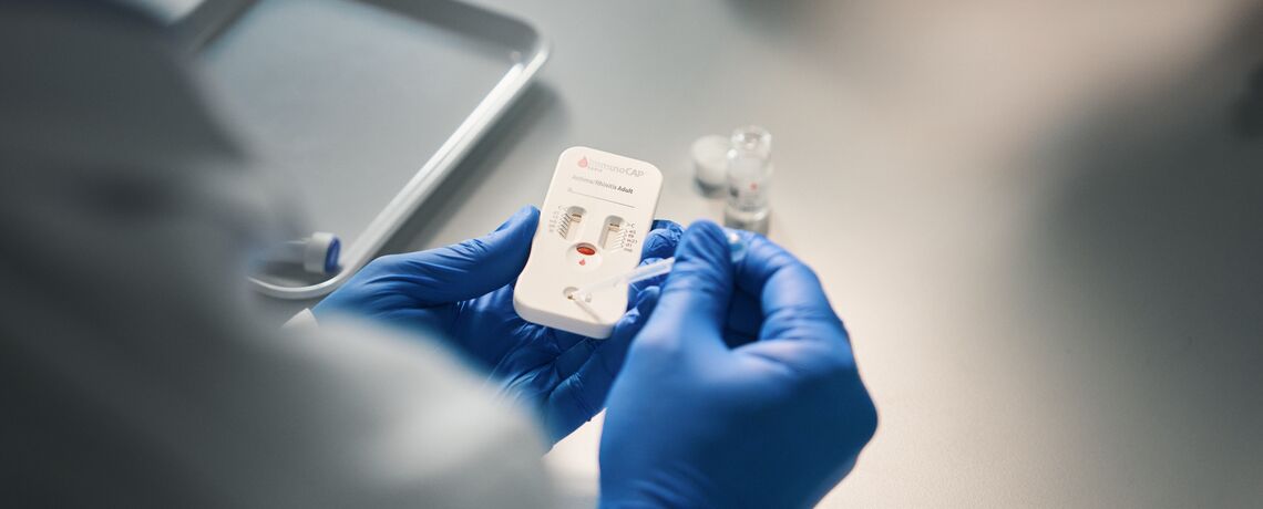 AllergyCheck nella sala di consultazione