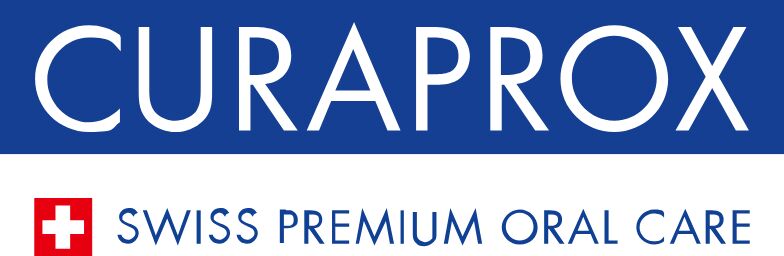 Logo von Curaprox, Schweizer Marke für hochwertige Zahnpflege