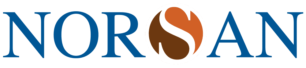 NORSAN Logo – Marke für hochwertige Omega-3-Produkte aus Fisch- und Algenöl