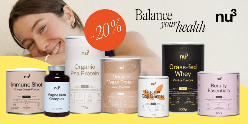 Balance Your Health mit nu3 | Amavita