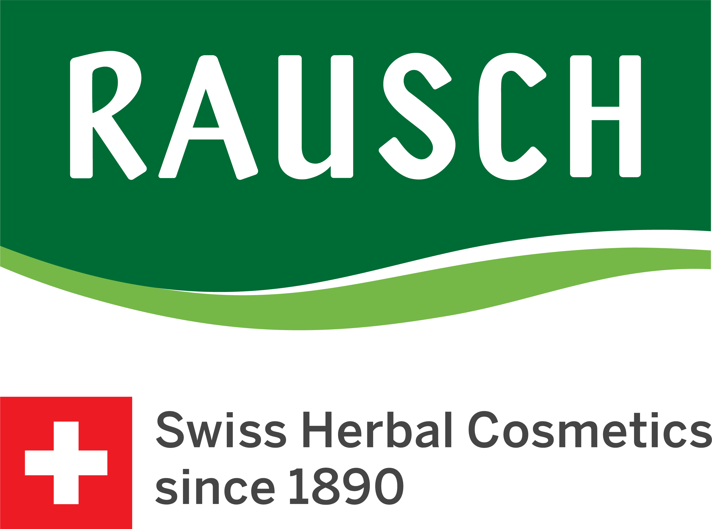 Rausch Logo – Schweizer Marke für natürliche Haar- und Kopfhautpflege mit Kräuterextrakten