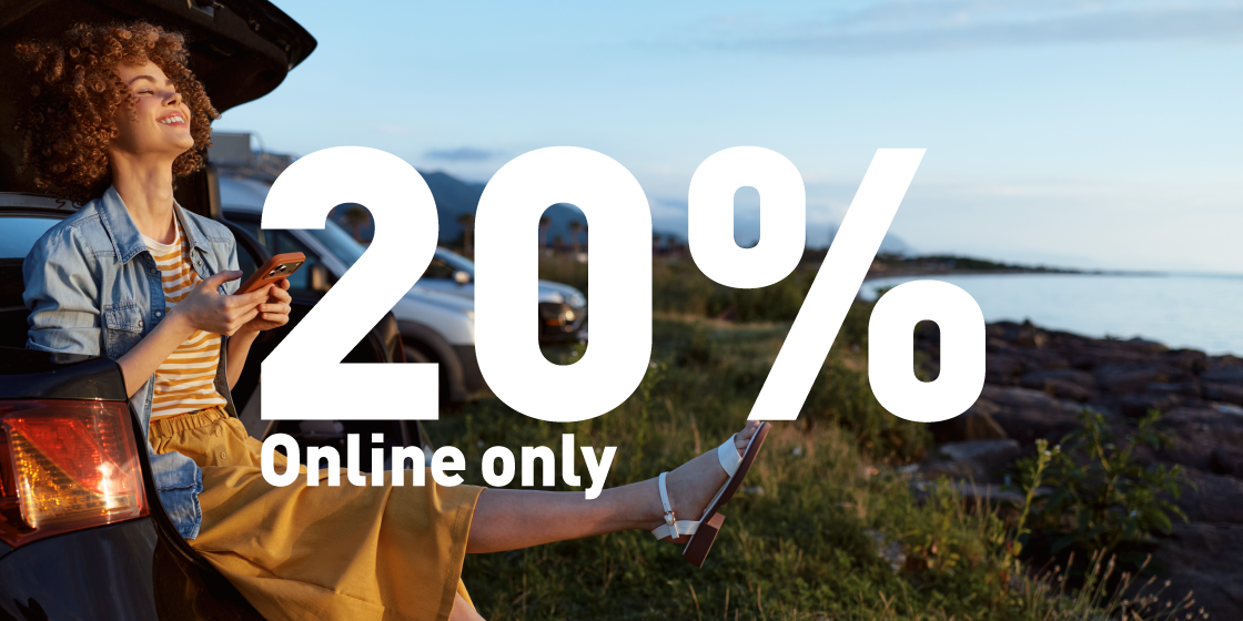 Online-Hit: 20% auf alles