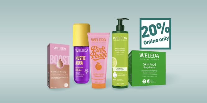 Wochen-Hit Weleda | 20% bei Amavita