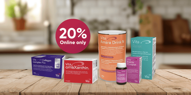 20% auf ausgewählte Vita Produkte online | Amavita