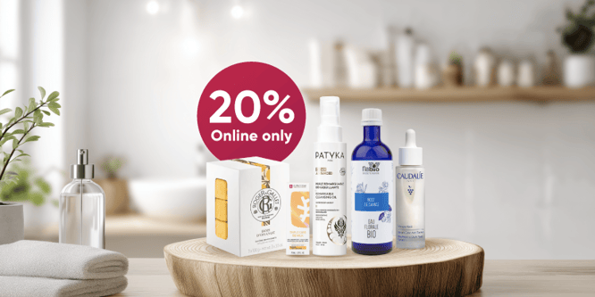 Ausgewählte Naturkosmetikmarken mit 20% Rabatt exklusiv im Amavita Onlineshop