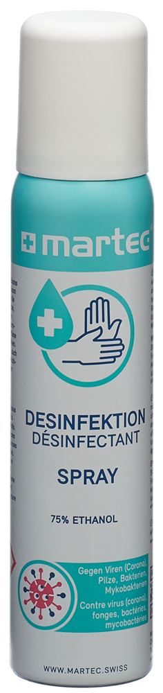 Désinfectant spray pour mains