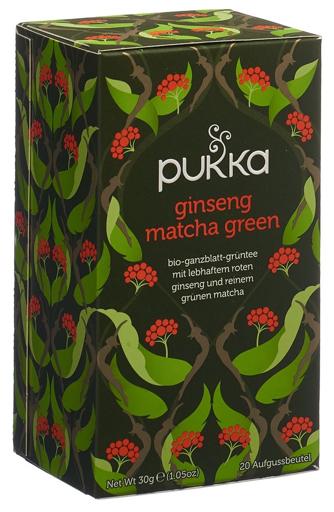 Ginseng Matcha Green thé