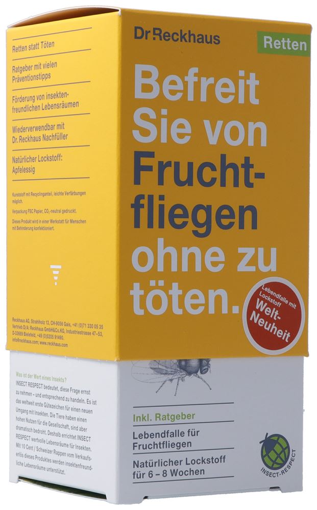 Fruchtfliegen-Retter ohne zu töten