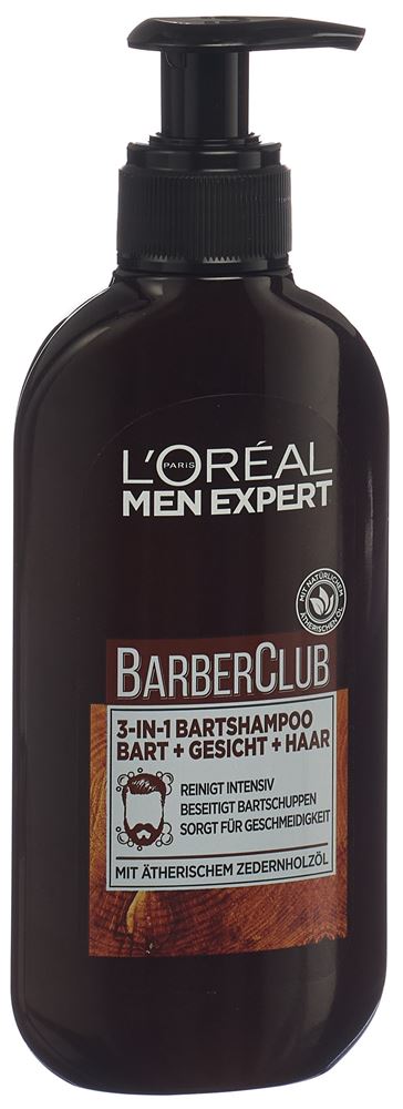 Barberclub shampooing pour barbe 3-En-1