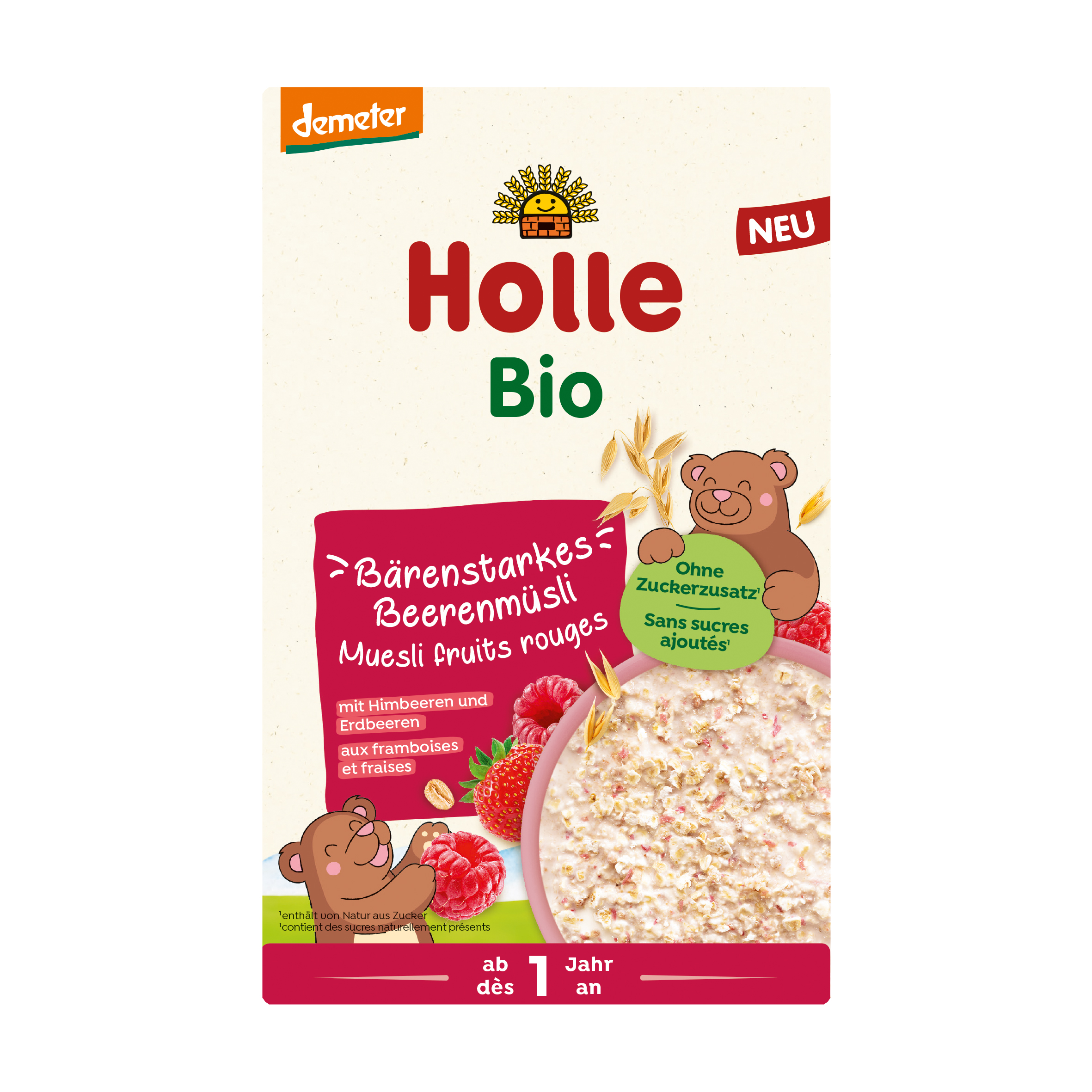 bio-muesli fruits rouges