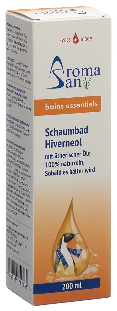 Hivernéol bain moussant