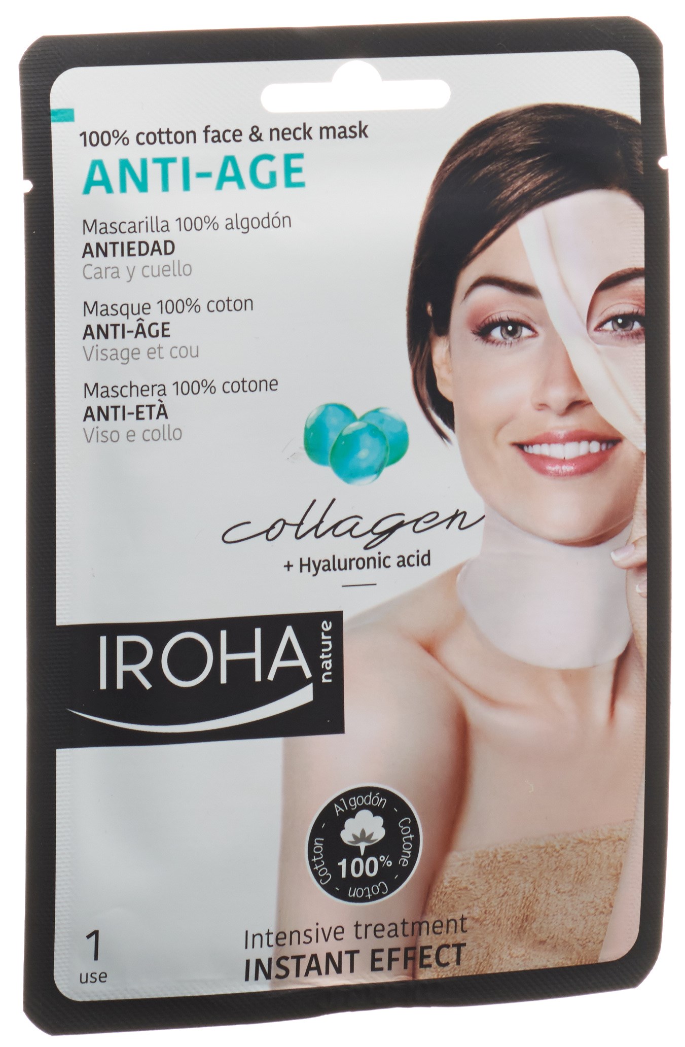 Cotton Face & Neck Mask Anti Age