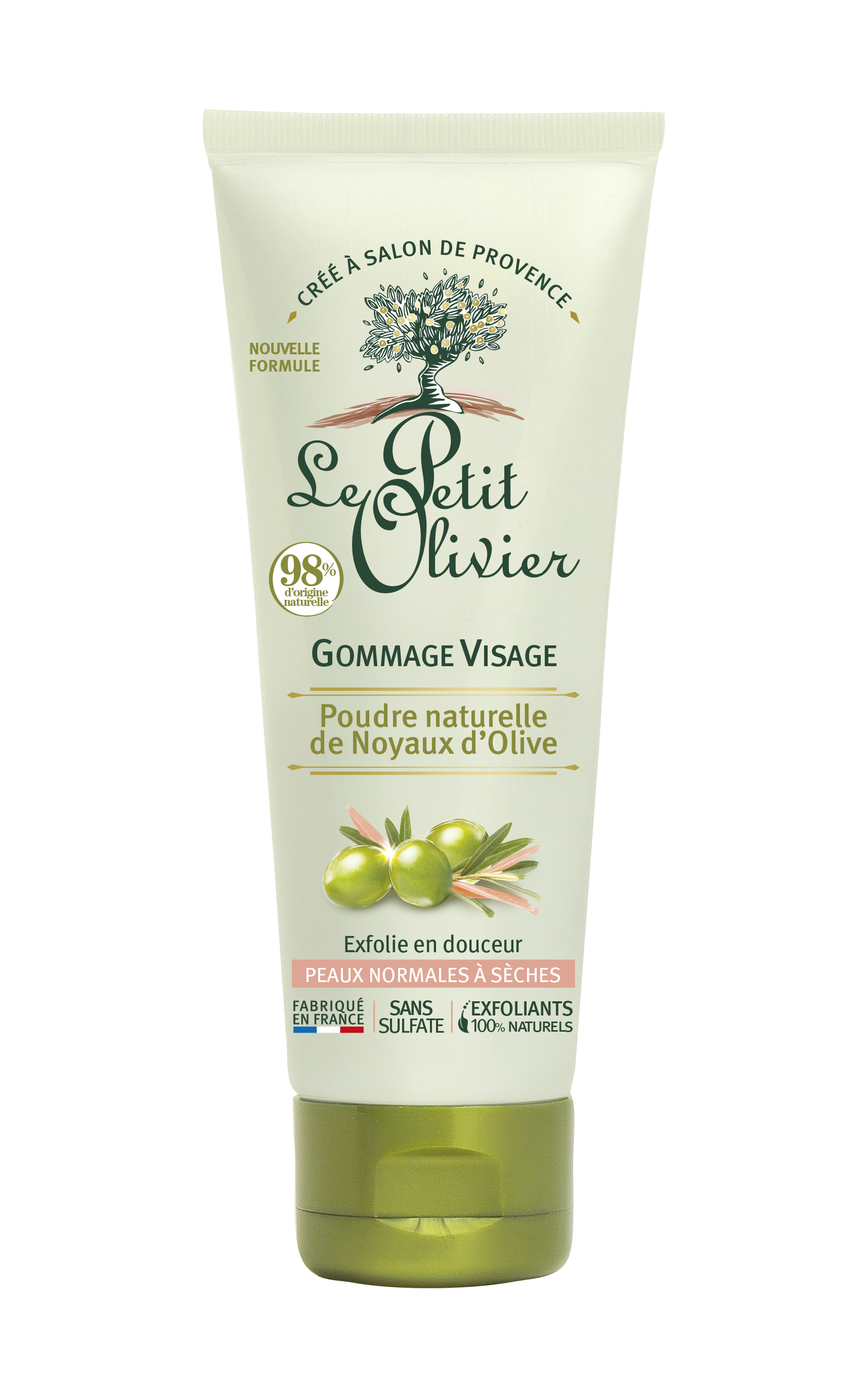 olive gommage visage