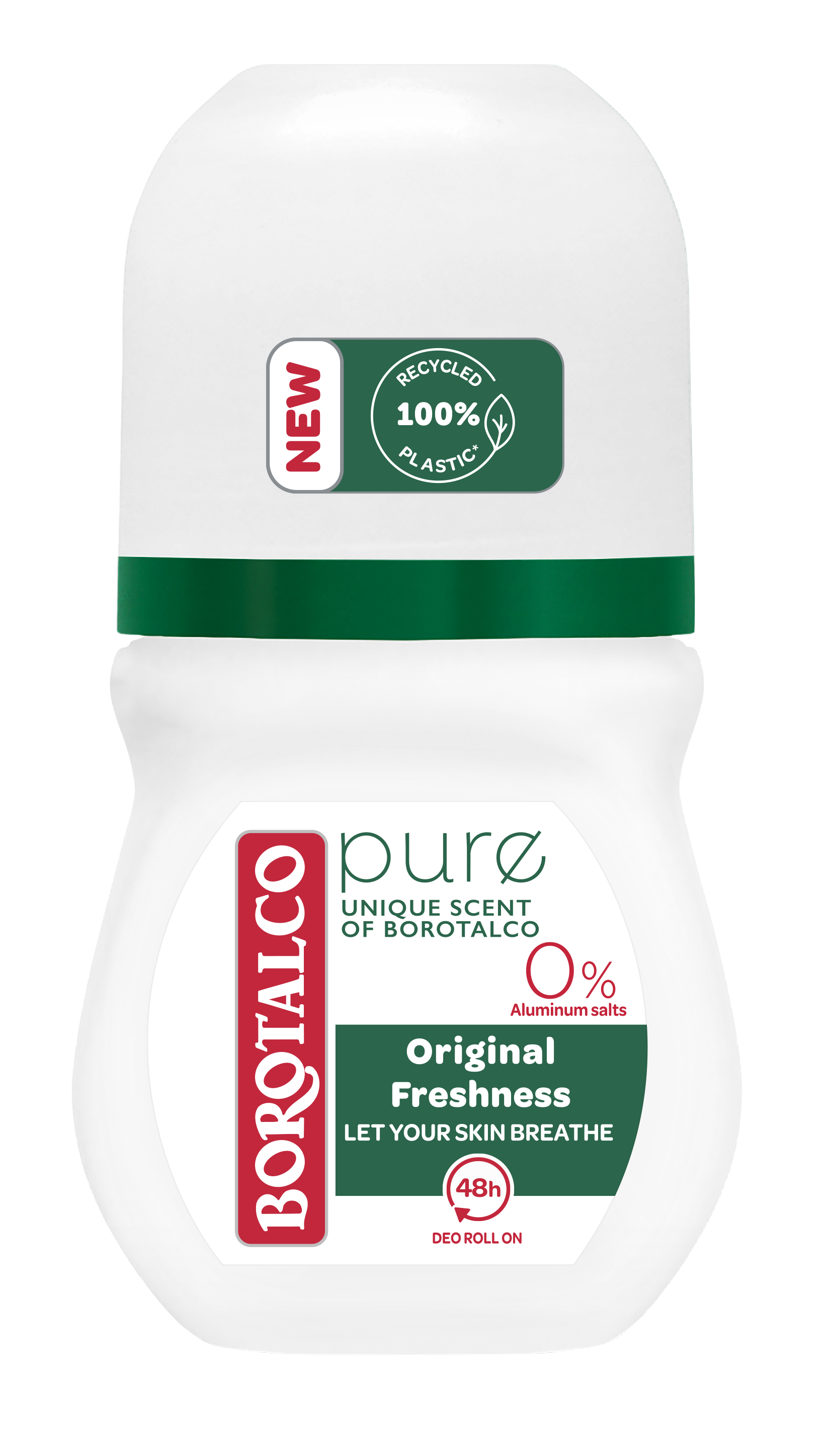 Deo Pure Original Unique Scent of Borotalco