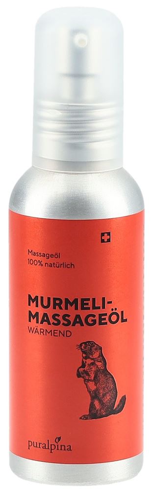 Huile de marmotte pour massage