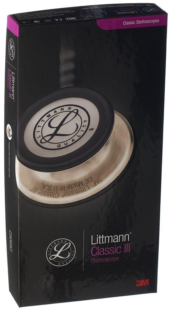 3M Littmann Stethoskop Classic III 69cm Schlauch schwarz