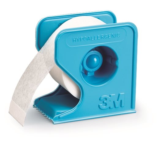 3M Micropore Rollenpflaster mit Dispenser 25mmx9.14m weiss 12 Stk