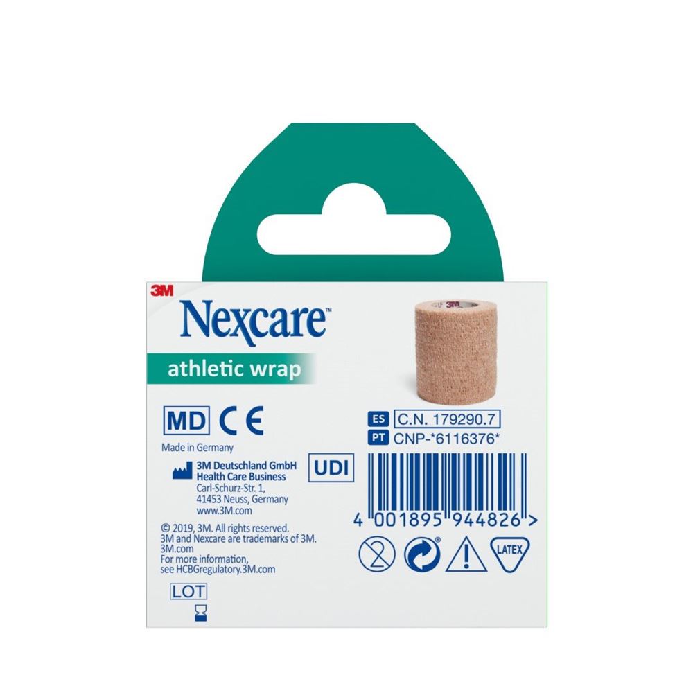 3M Nexcare Athletic Wrap 5cmx2.3m beige