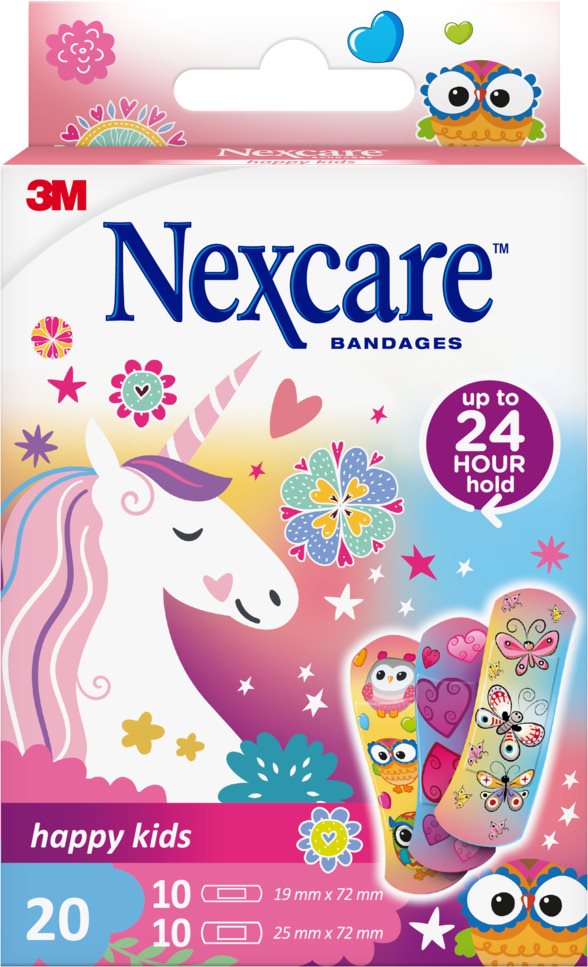3M Nexcare Kinderpflaster Happy Kids Magic 20 Stk