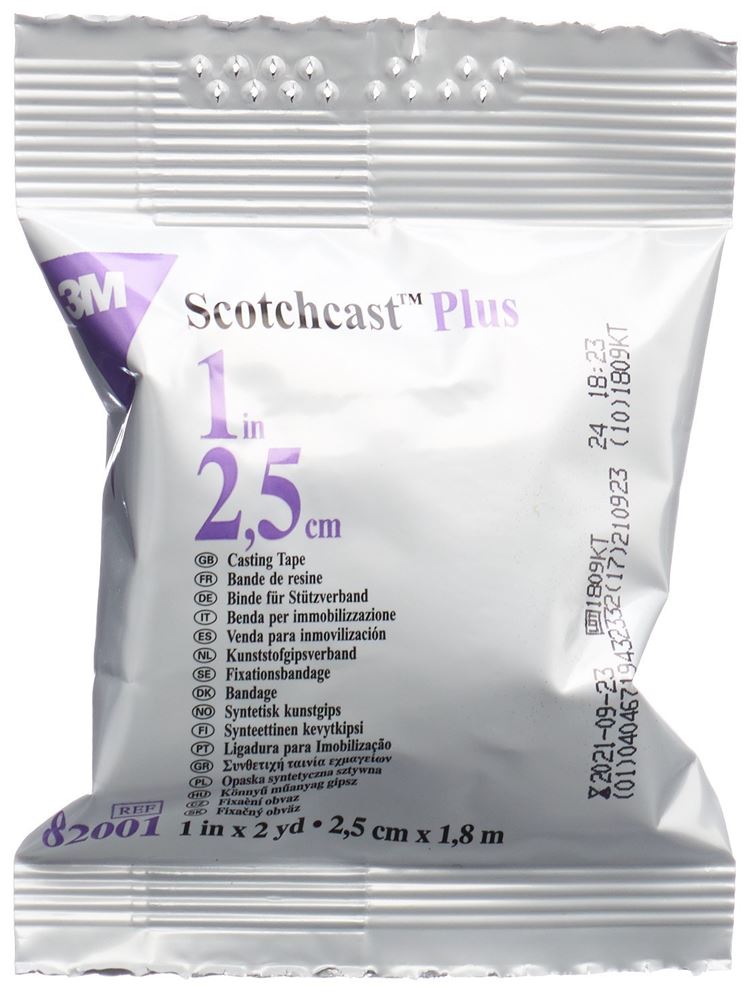 3M Scotchcast Plus 2.5cmx1.8m weiss