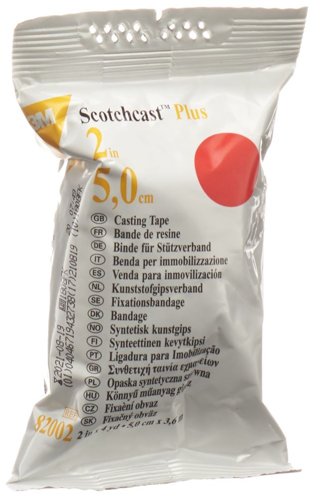 3M Scotchcast Plus 5cmx3.65m rot