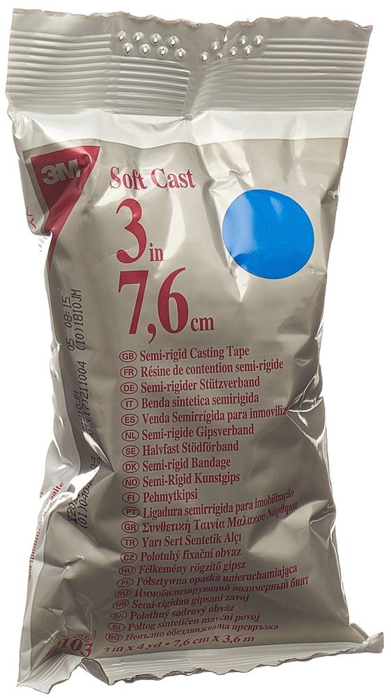 3M Scotchcast Softcast 7.5cmx3.65m blau