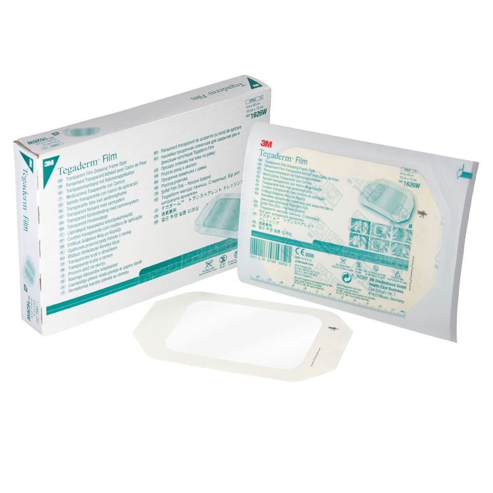3M Tegaderm Film Transparentverband 10x12cm 50 Stk