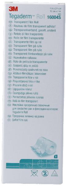 3M Tegaderm Roll Wundverband 10cmx2m transparent
