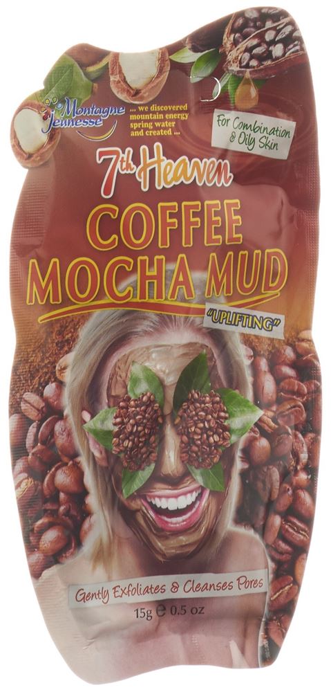 7Th Heaven Coffee Mocha Mud Maske Beutel 15 G