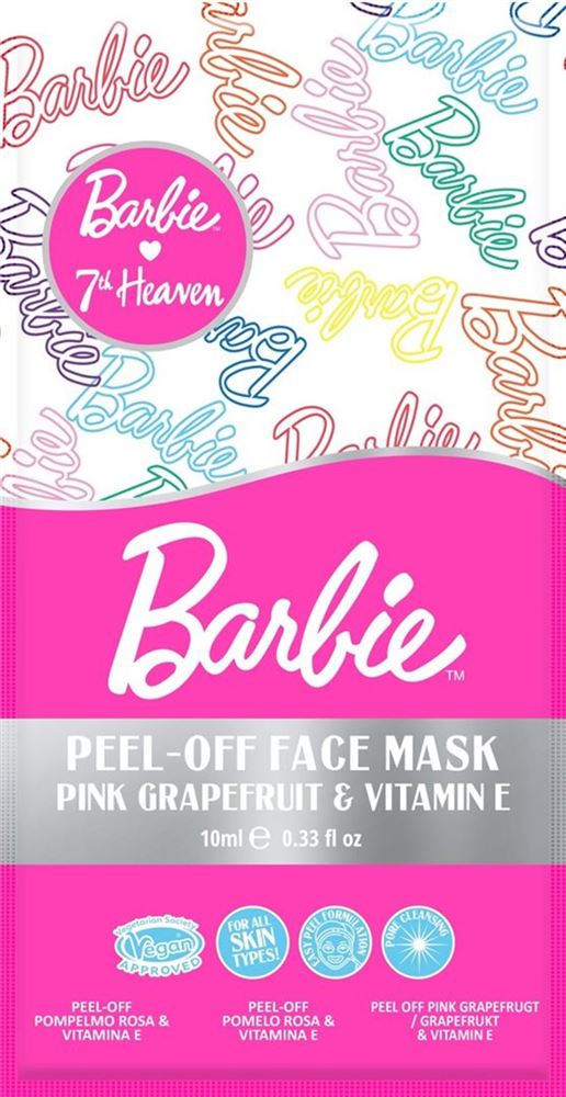 7th Heaven Peel-Off Mask Barbie Pink Grapefruit & Vitamin E 10 ml