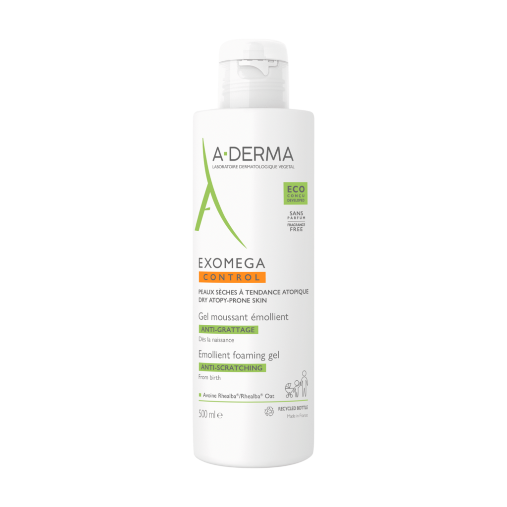 A-Derma Exomega Control Reinigungsgel Fl 500 ml