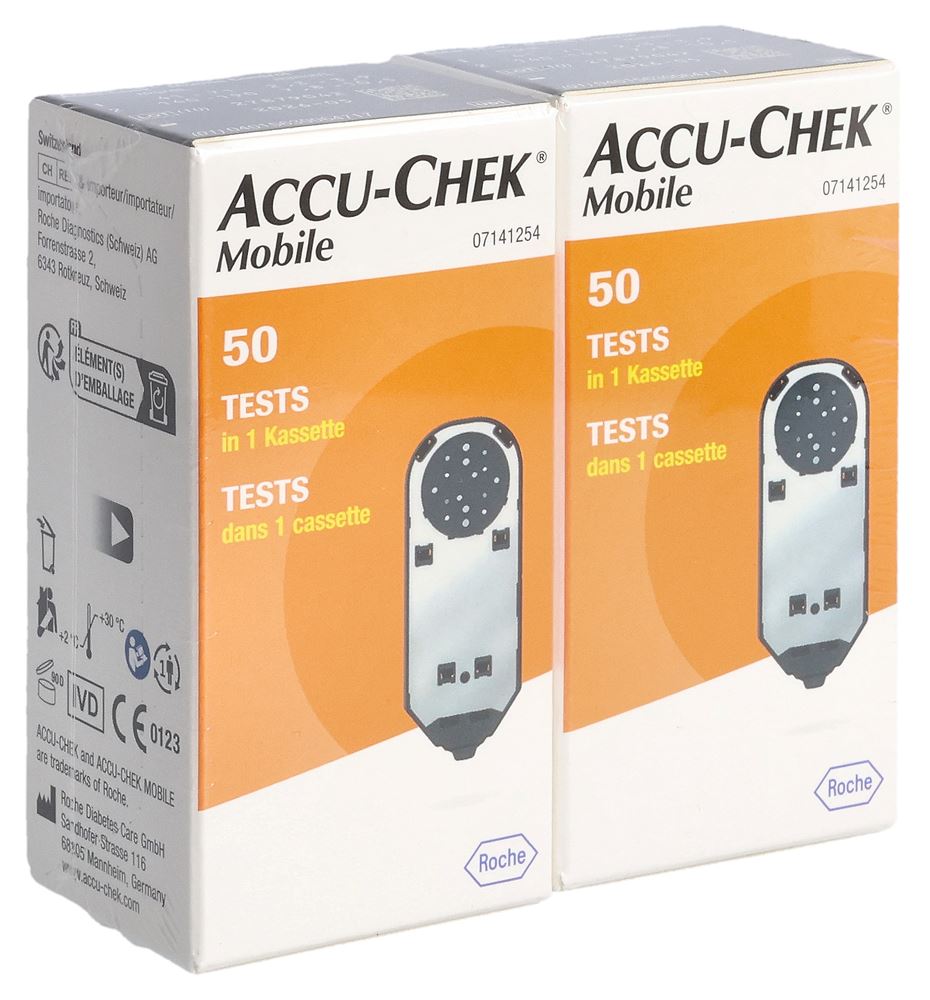 Accu-Chek (Pi-Gax) Mobile Tests 2 x 50 Stk