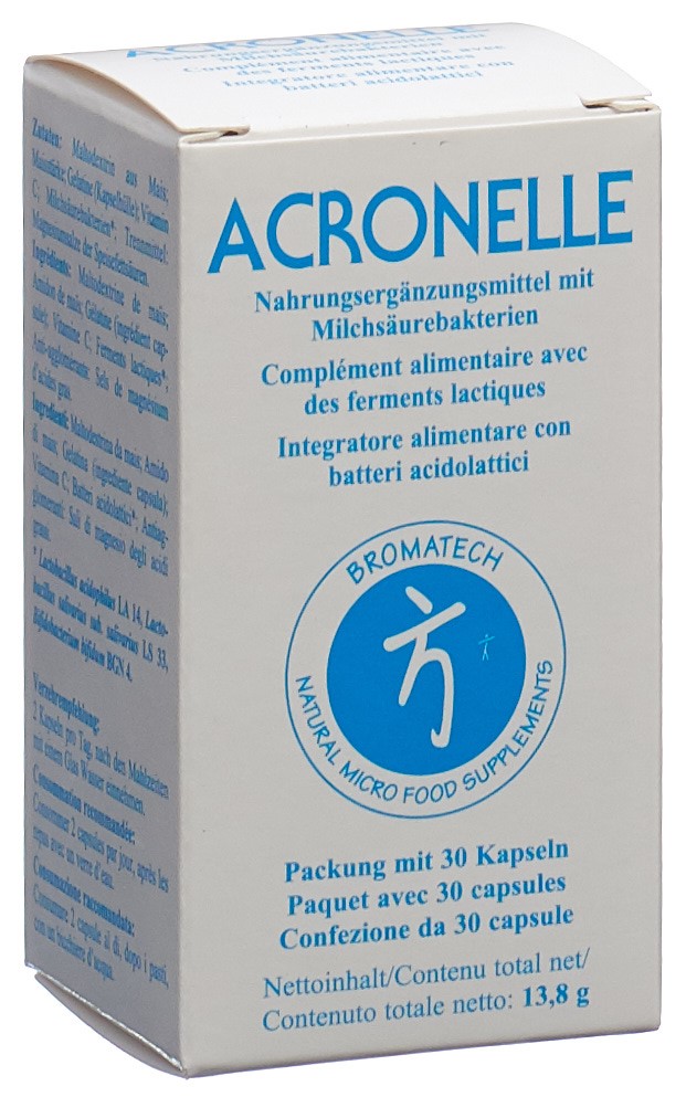 Acronelle Bromatech Kapseln Fl 30 Stück