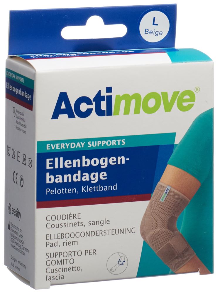 Actimove Everyday Support Ellenbogenbandage L Klettband