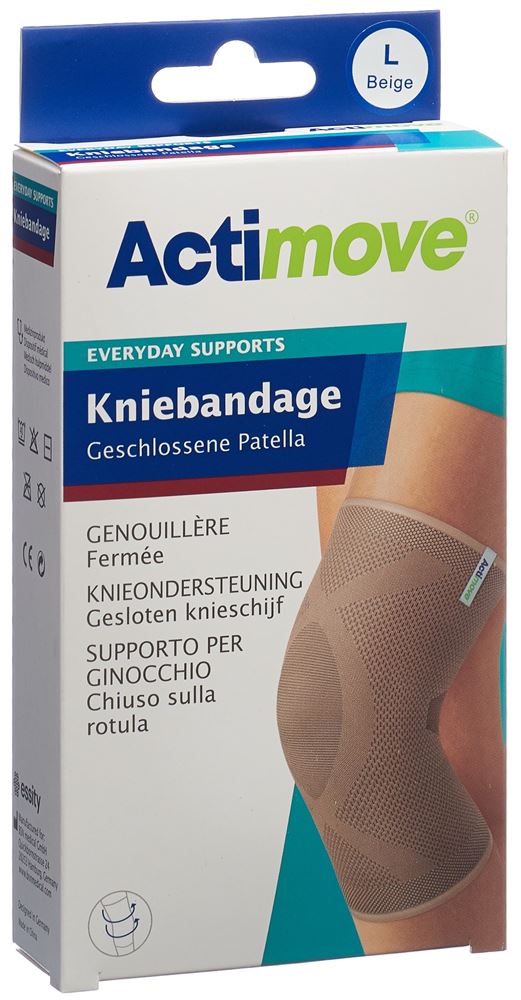 Actimove Everyday Support Kniebandage L geschlossene Patella
