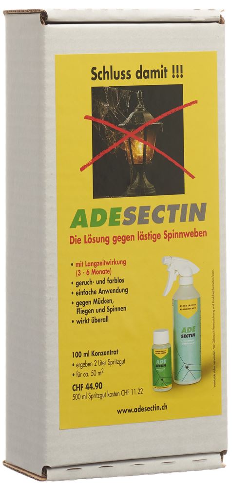 Adesectin Konzentrat + Vapo leer Fl 100 ml