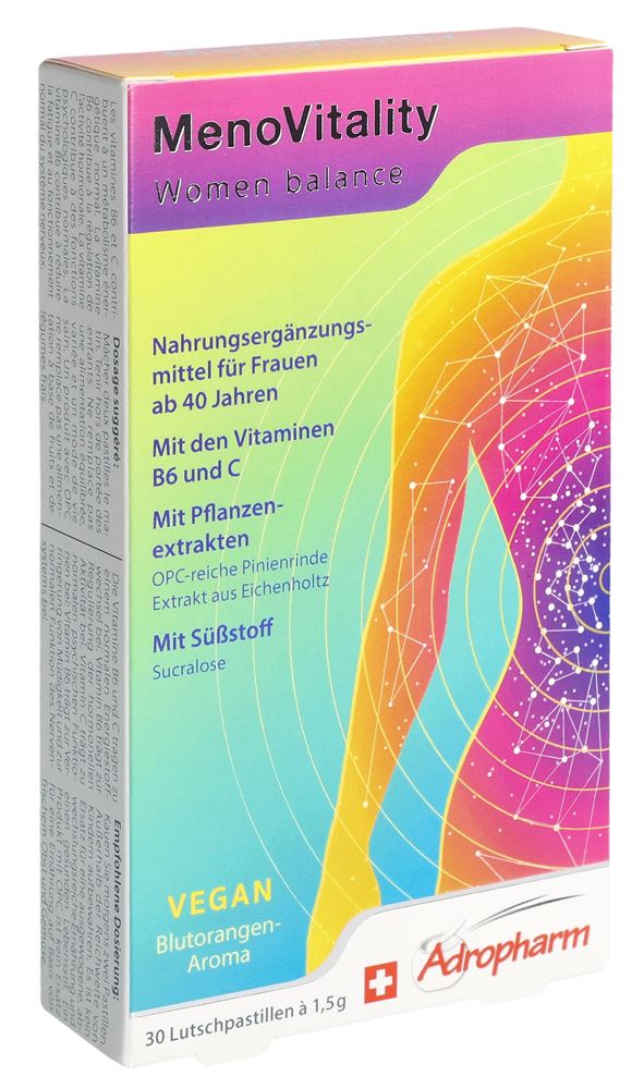 Adropharm MenoVitality Women Balance Tag Ds 30 Stk